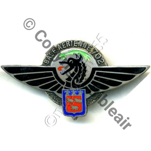 AVO  A1552 & 1348.EMGA.3 BA.702 AVORD  DrP Baillonette Guilloche ARGENT Sc.STELLA 34Eur01.08